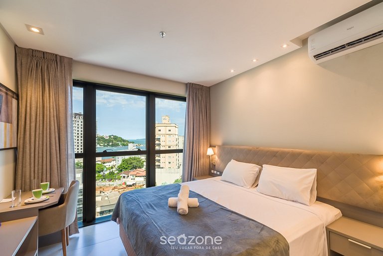 Estudio Vista Mar + Piscina – 280m Playa MHFA0903