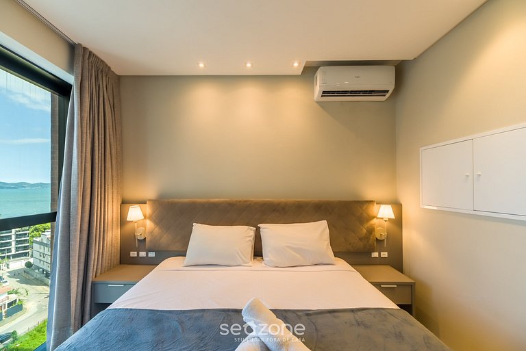 Studio vista mar c/ piscina 280m da Praia MHFA0903