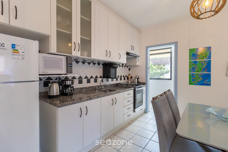 Apt con parrilla en Lagoa da Conceição SRO0002