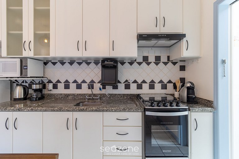 Apt con parrilla en Lagoa da Conceição SRO0002