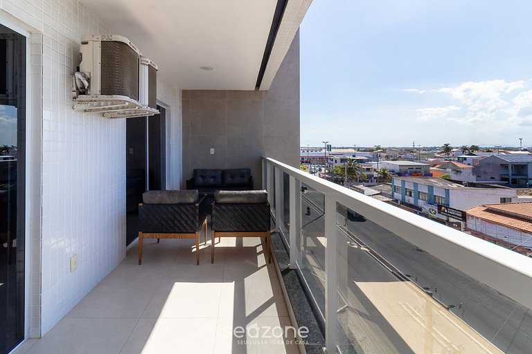 Lindo apto no Centro em Cabo Frio-RJ EMT203