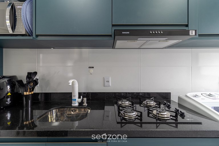 Apto con parrilla a 7 min de la playa ORN0101