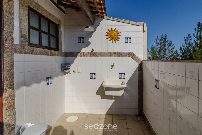 Casa c/ Piscina na Praia da Dunas PDU0033