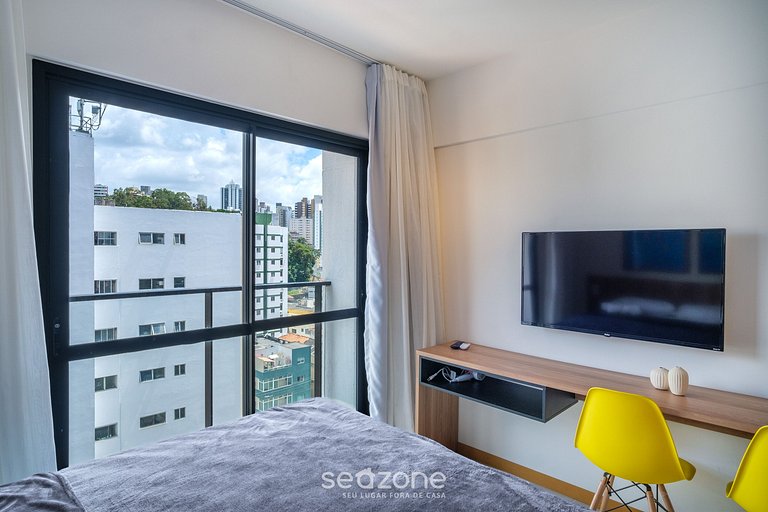 Moderno c/ piscina a 450m de playa PRV1003