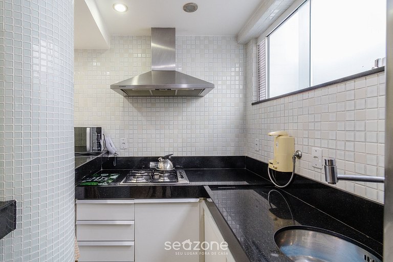 Apto planta baja a 5min da Praia do Forte EMA101