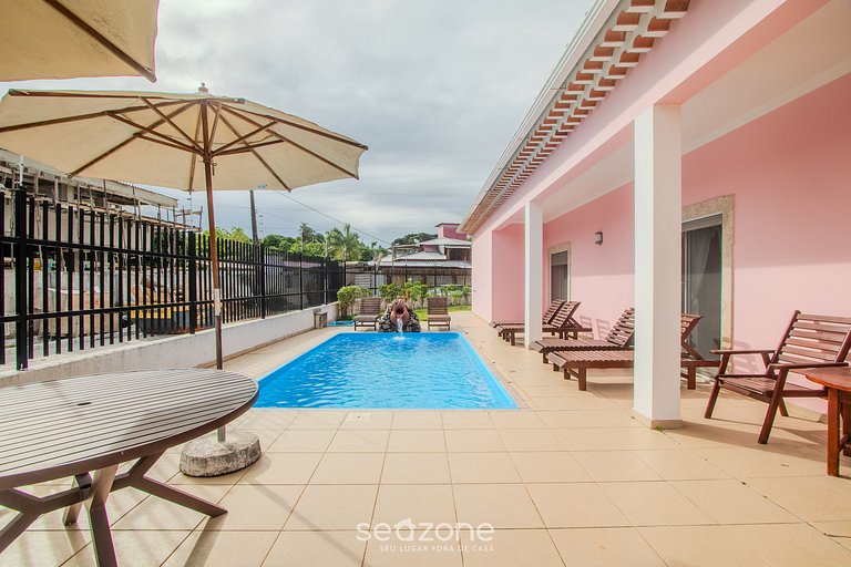 Casa c/ piscina 350m Playa de Taperapuan RUD0047