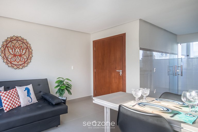 Apto Confortável apenas 800m da Praia RFM0039