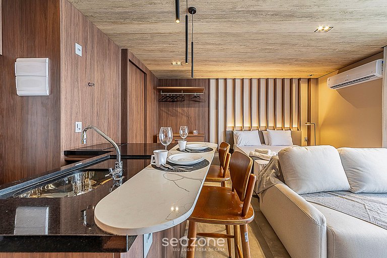 Estúdio vista mar na Orla em Maceió NWT1302