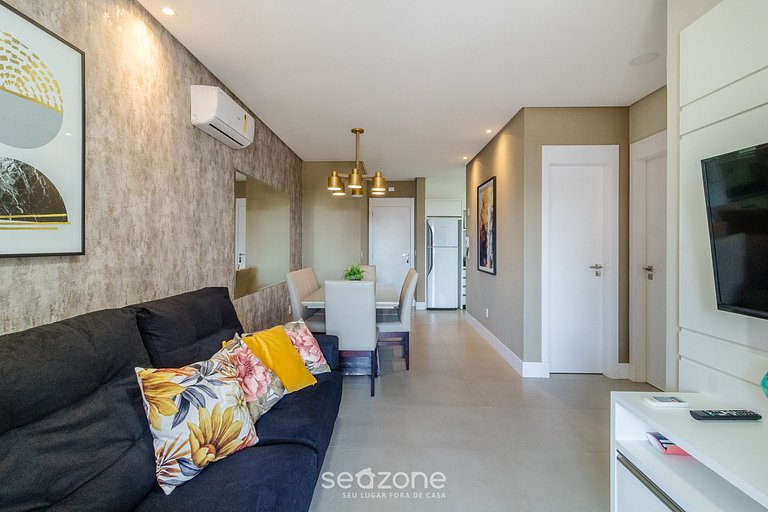 3H, piscina, vista mar, 300m playa Bombas CSD0403