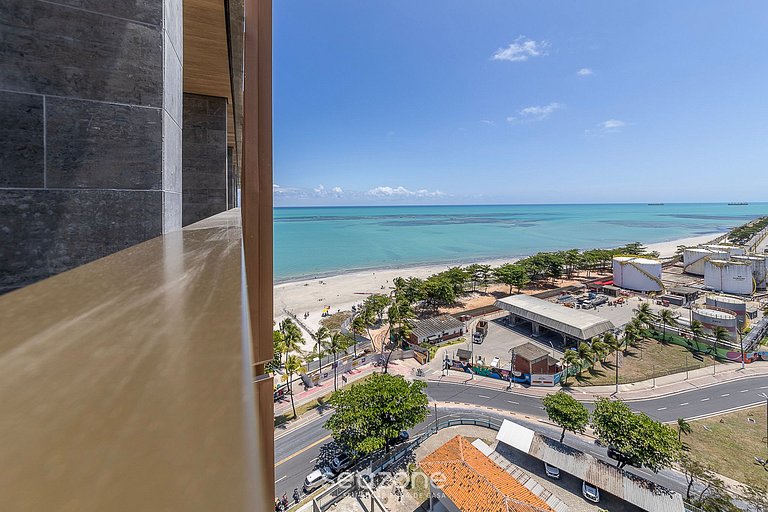 Estúdio moderno na Orla c/ vista mar - NWT1418