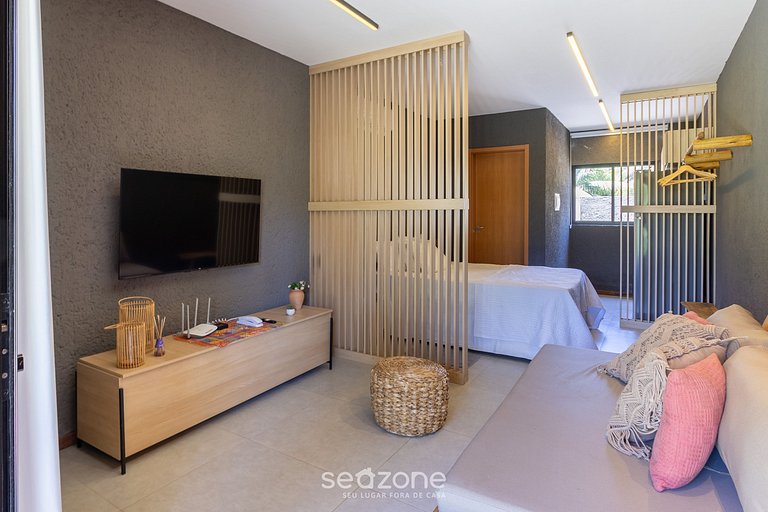 Studio em Cond. c/ piscina próx. da praia CVKB0006