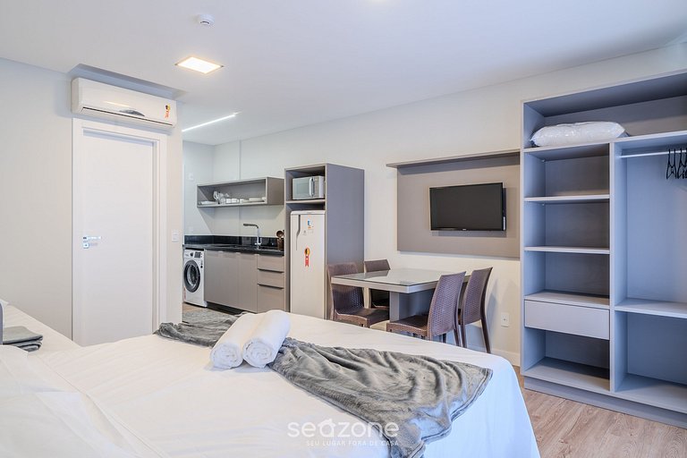 Estudio para pareja a 4 min de la playa VFR505