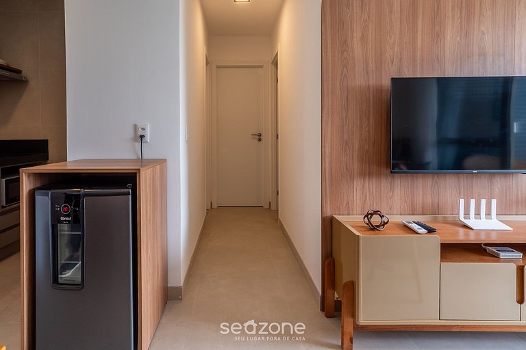 Apartamento Charmoso Apenas 750m da Praia! BCA0601