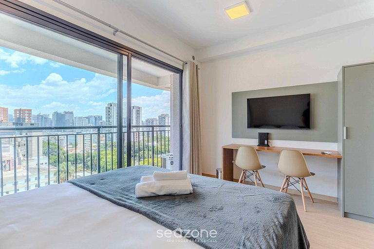 Estudio en condo completo, en São Paulo NOA0919