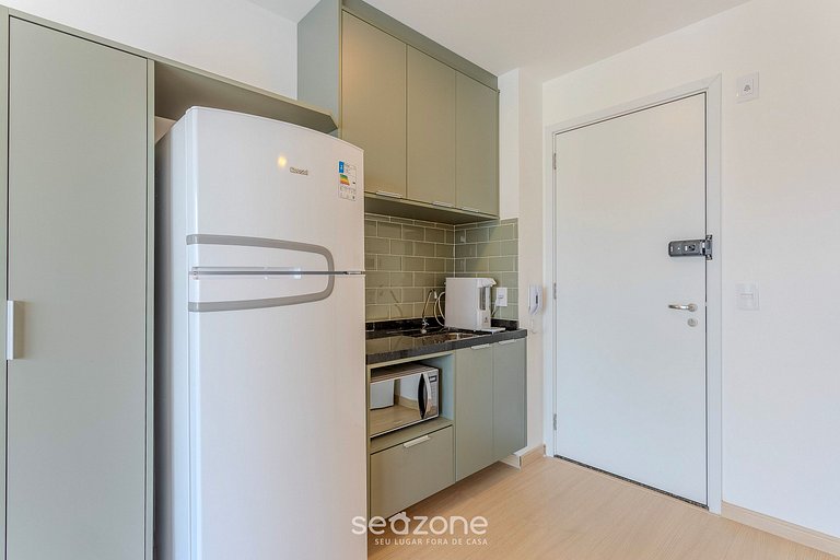 Estudio en condo completo, en São Paulo NOA0919