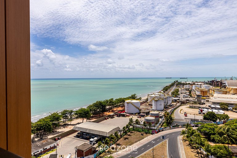 Estúdio Moderno Vista Lateral Mar NWT1421