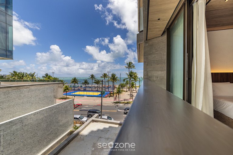 Acogedor frente mar c/ gimnasio y piscina NWT0309