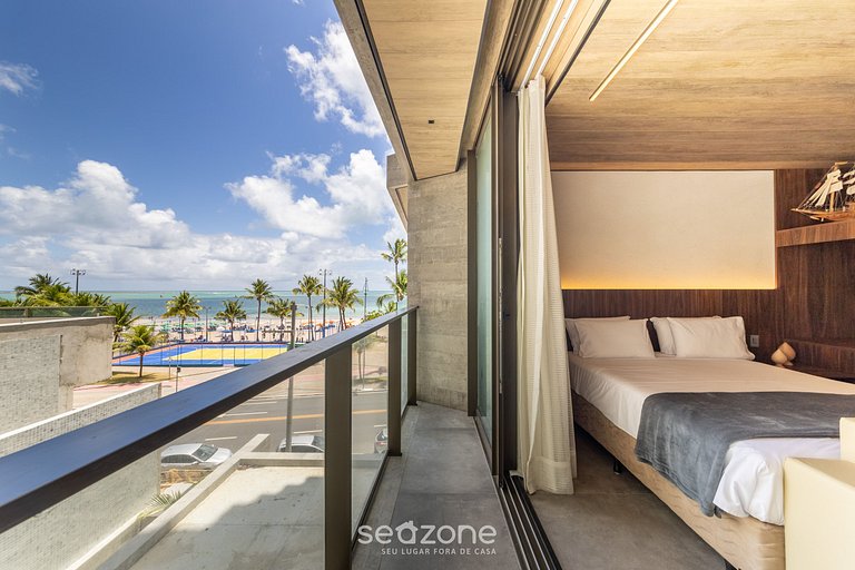 Estudio frente mar c/ gimnasio y piscina NWT0309