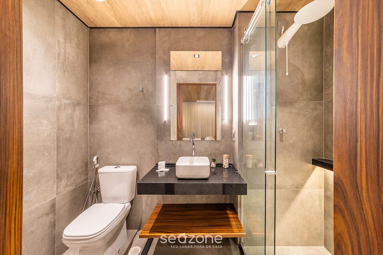 Estudio frente mar c/ gimnasio y piscina NWT0309