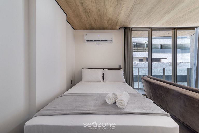 Conforto na Orla com vista Lateral p/ mar NWT0304