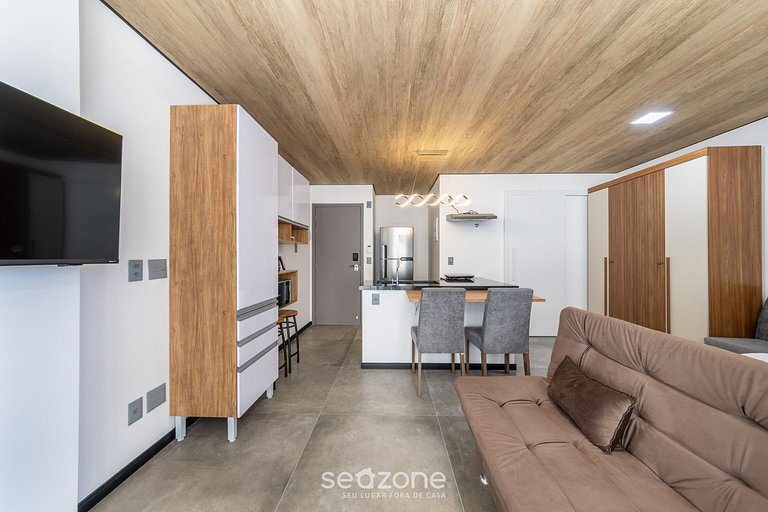 Conforto na Orla com vista Lateral p/ mar NWT0304