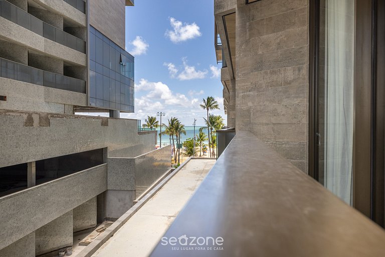 Conforto na Orla com vista Lateral p/ mar NWT0304