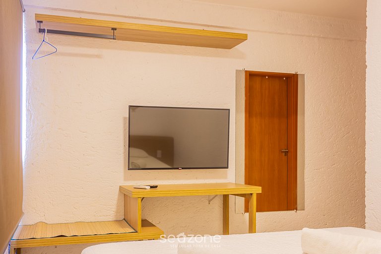 Apto agradável a 800m da praia de Patacho CVPA103