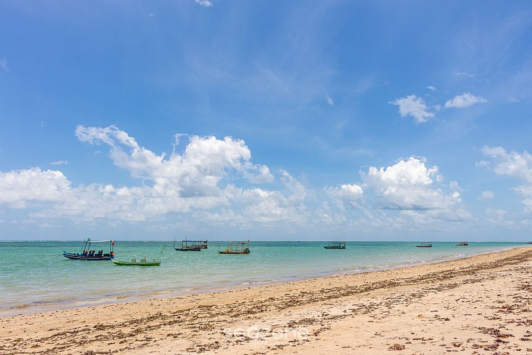 Apto agradável a 800m da praia de Patacho CVPA103