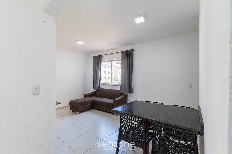 Apto c/ Piscina a 350m da Praia VJGM0102