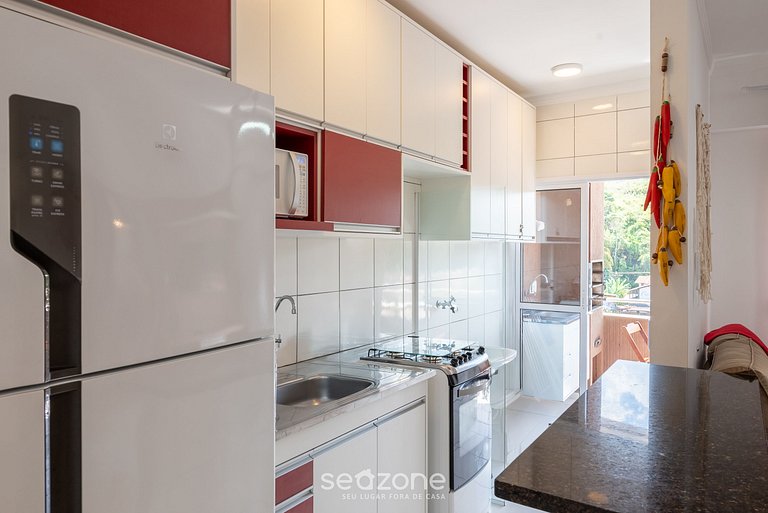 Apto con suite y barbacoa Ubatuba-SP CDV042