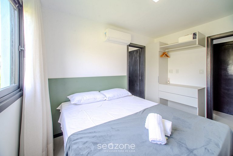 Apartamento c/ Piscina na Praia do Forte VLP0109