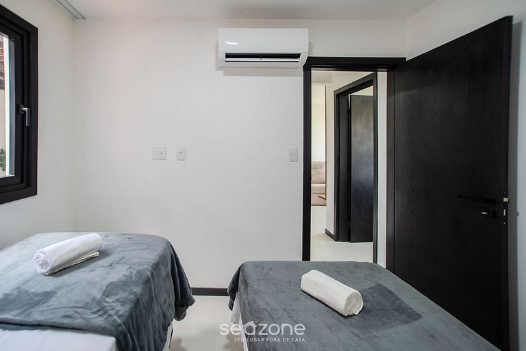 Apartamento c/ Piscina na Praia do Forte VLP0109