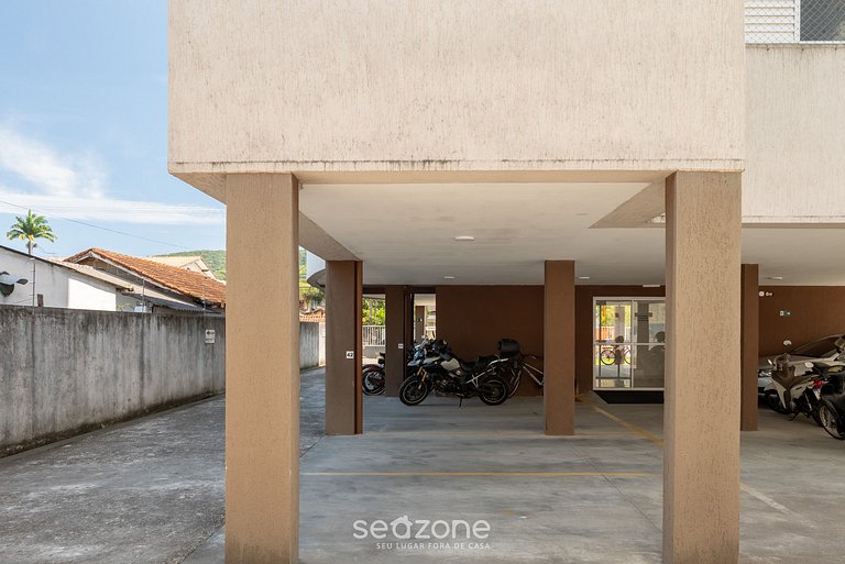 Apto con suite y barbacoa Ubatuba-SP CDV042