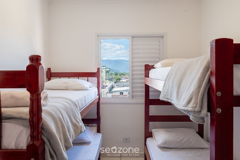 Apto con suite y barbacoa Ubatuba-SP CDV042