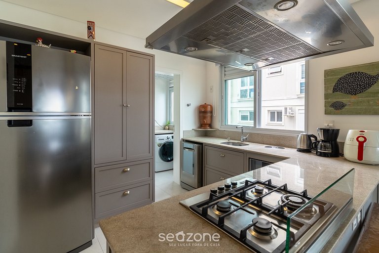 Apartamento Frente al Mar con Barbacoa VDR0202