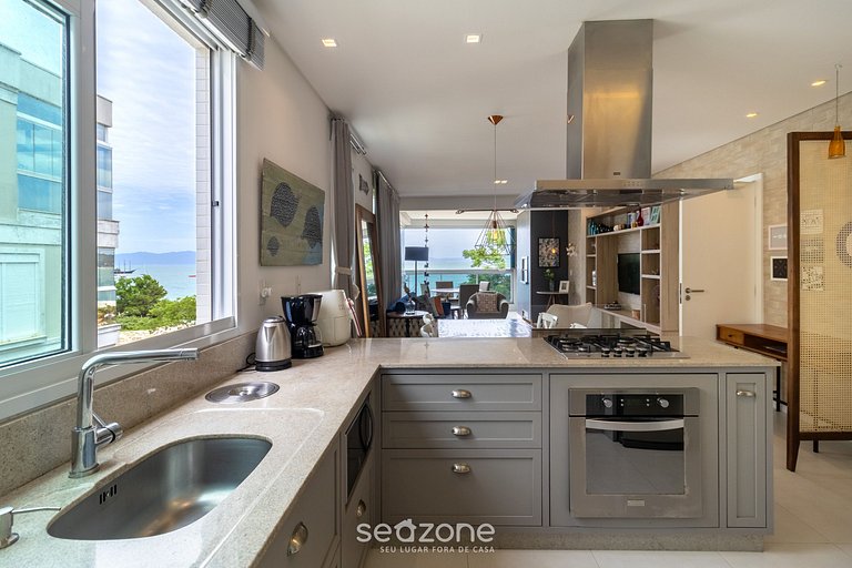 Apto Frente Mar c/ Churrasqueira VDR0202