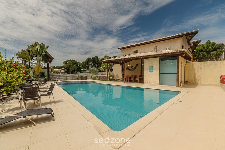 Casa em Cond. c/ piscina prox. da Praia ATP0006