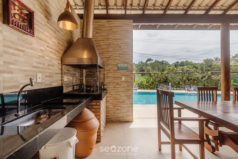 Casa en Cond. c/ Piscina a 500 m del Mar ATP0001