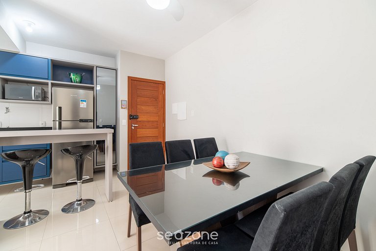 Apto c/ Churrasq. 600m da praia em Floripa RLI0101