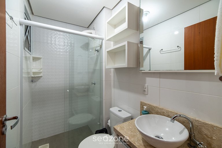 Ap c/ parril a 600m de la playa en Floripa RLI0101