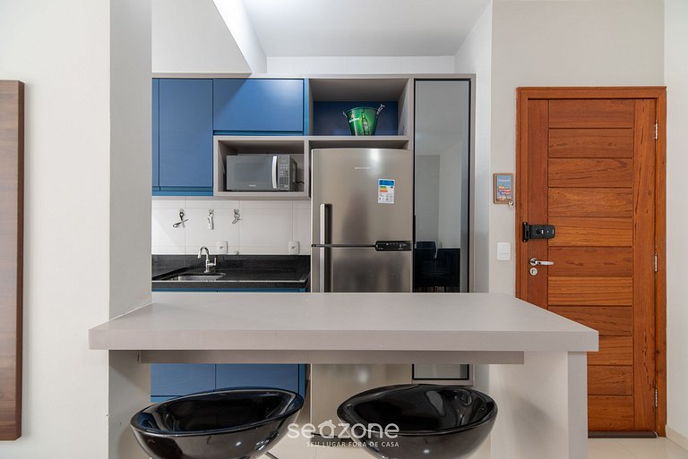 Ap c/ parril a 600m de la playa en Floripa RLI0101