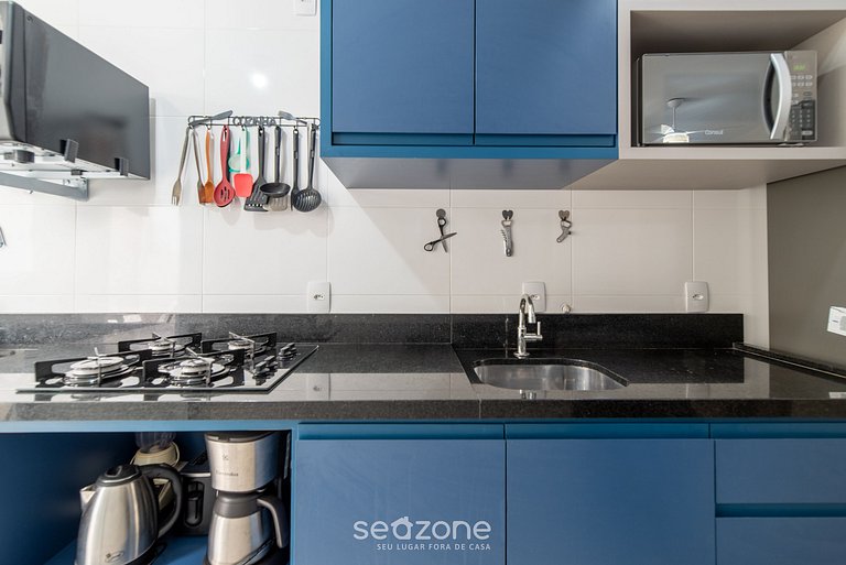 Ap c/ parril a 600m de la playa en Floripa RLI0101