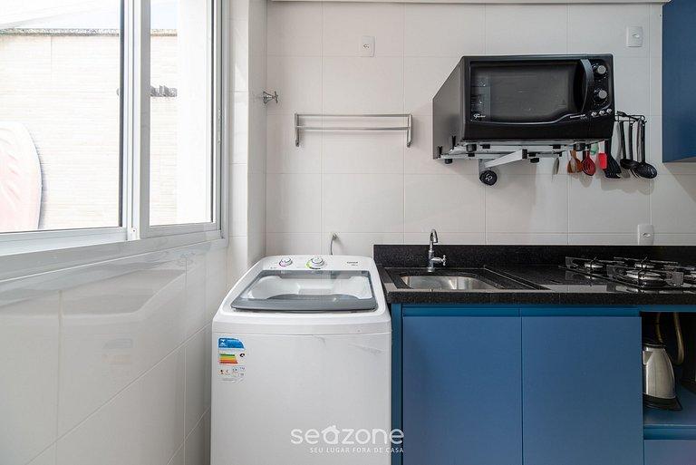 Ap c/ parril a 600m de la playa en Floripa RLI0101