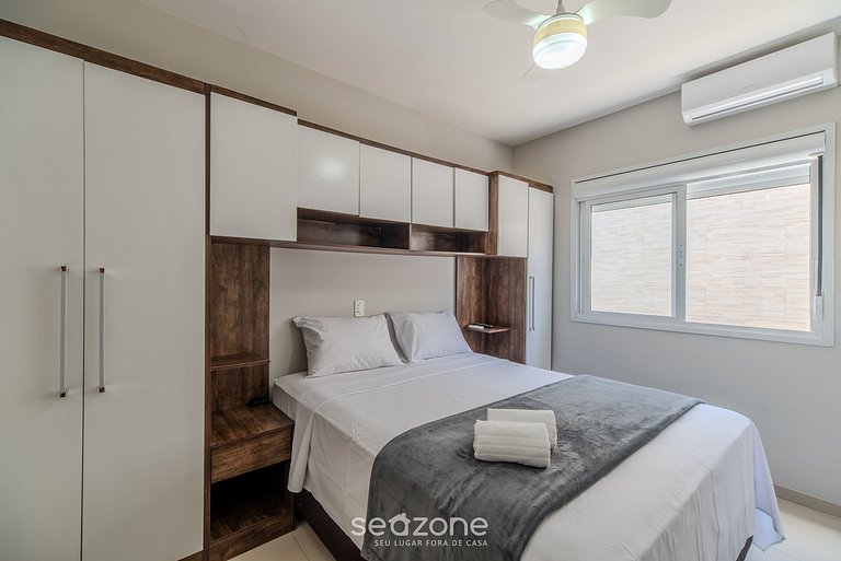 Apto c/ Churrasq. 600m da praia em Floripa RLI0101