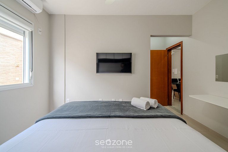 Ap c/ parril a 600m de la playa en Floripa RLI0101