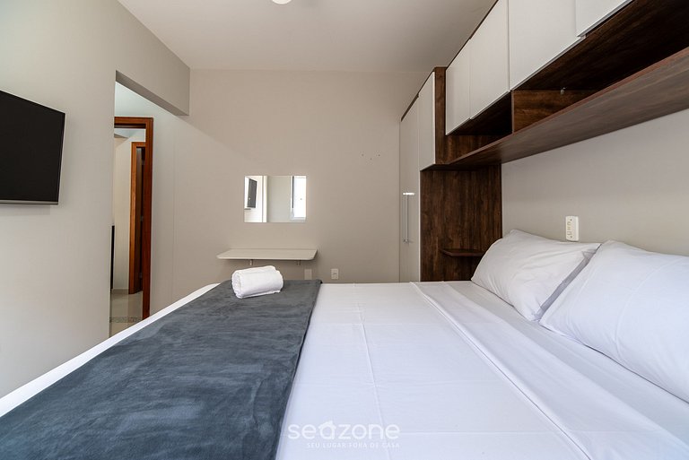 Ap c/ parril a 600m de la playa en Floripa RLI0101