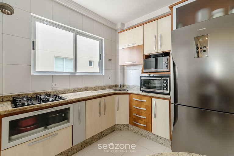 Apto vista mar c/ parrilla a 50m playa ATT0602