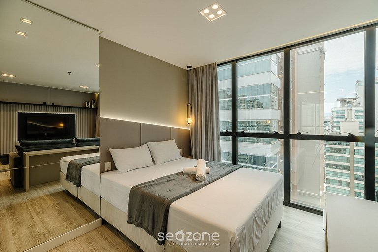 Estudio completo c/ piscina en Itapema IFT1405