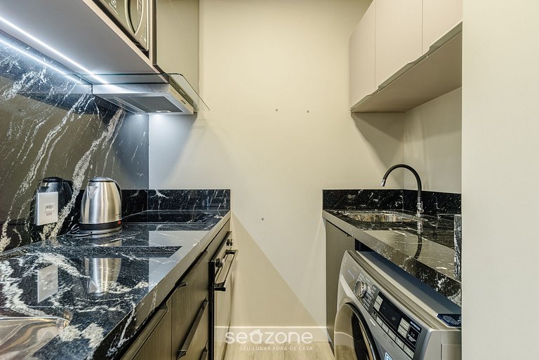 Estudio completo c/ piscina en Itapema IFT1405