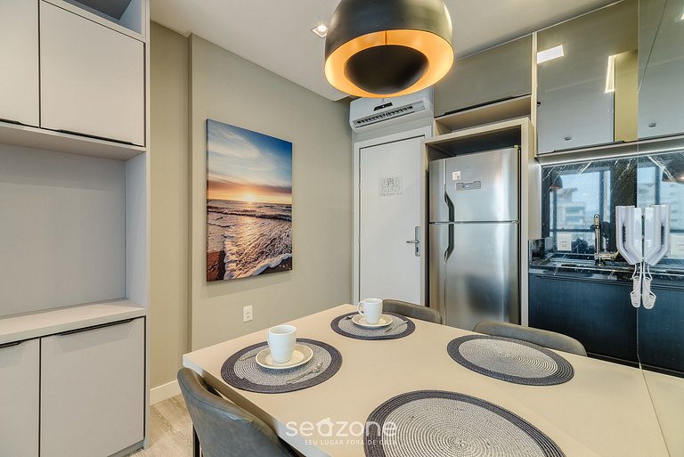 Studio completo c/ piscina em Itapema IFT1405